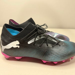 Size 7.5 Women’s PUMA Future 7 Match FG/AG Women's Soccer Cleats Pink Black New