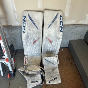 36" CCM Axis 2 Pro Goalie Leg Pads (Used)