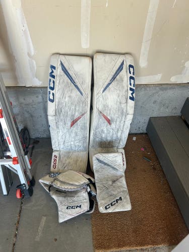 36" CCM Axis 2 Pro Goalie Leg Pads (Used)