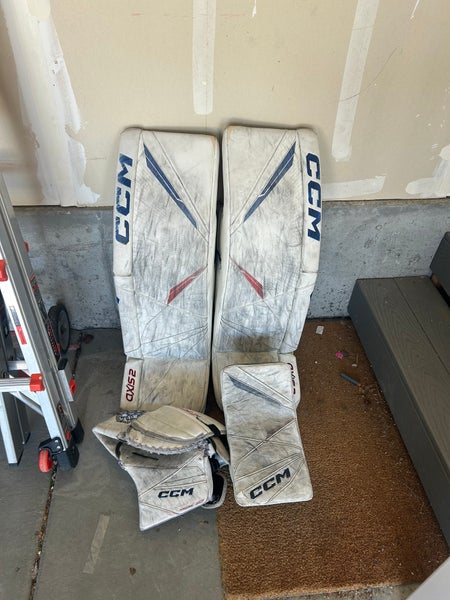 36" CCM Axis 2 Pro Goalie Leg Pads (Used)