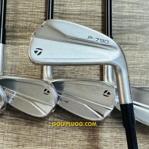 Taylormade P790 2021 Iron Set 5-AW / Mitsubishi MMT Graphite, Stiff Flex (246)