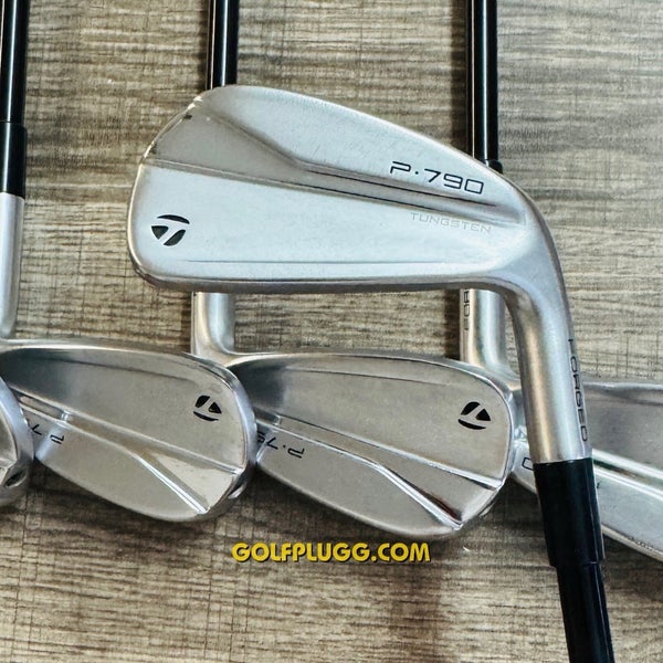 Taylormade P790 2021 Iron Set 5-AW / Mitsubishi MMT Graphite, Stiff Flex (246)