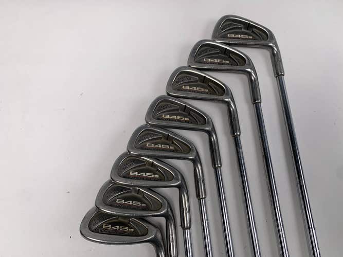Tommy Armour 845 S Silver Scot Iron Set 3-PW Tour Step Regular Steel RH -1/2"