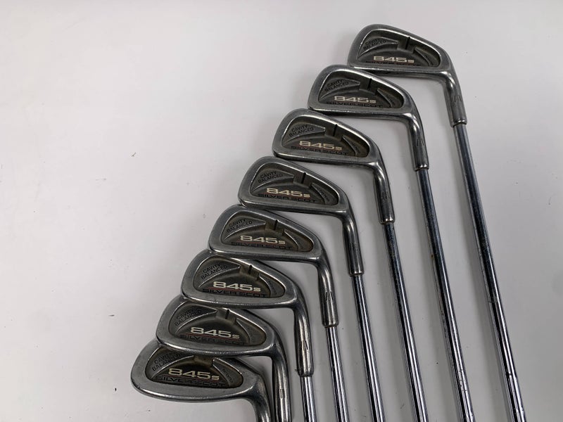 Tommy Armour 845 S Silver Scot Iron Set 3-PW Tour Step Regular Steel RH -1/2"