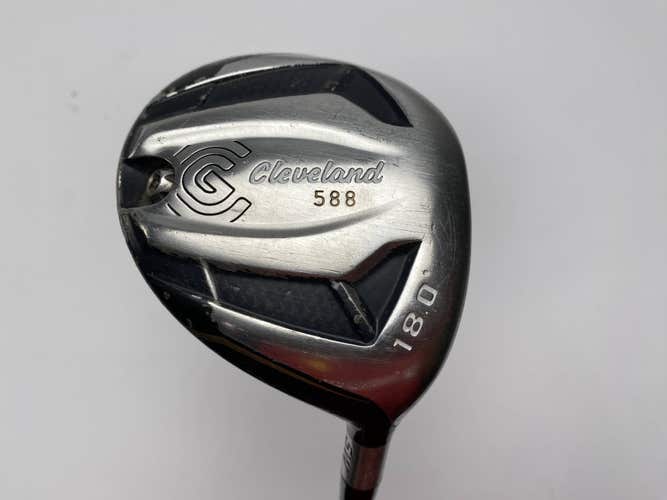 Cleveland 588 5 Fairway Wood 18* Matrix Ozik 6Q3 Stiff RH Oversize Grip