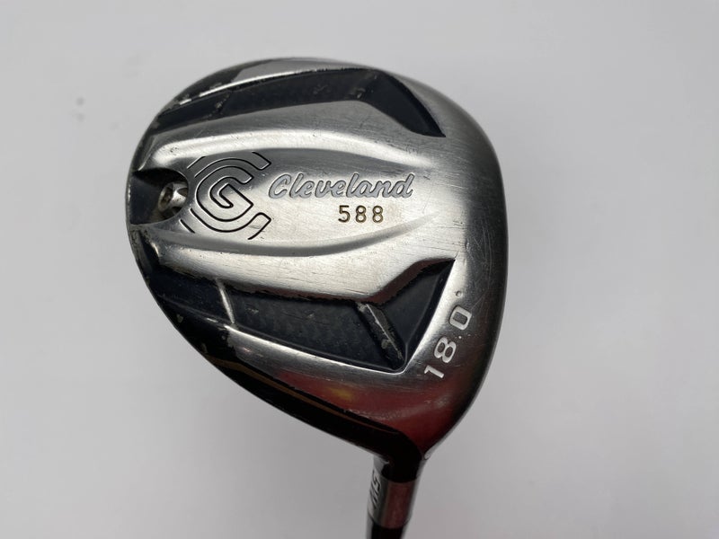 Cleveland 588 5 Fairway Wood 18* Matrix Ozik 6Q3 Stiff RH Oversize Grip