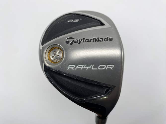TaylorMade Raylor 2010 4 Hybrid 22* REAX 65g Senior Graphite Mens RH