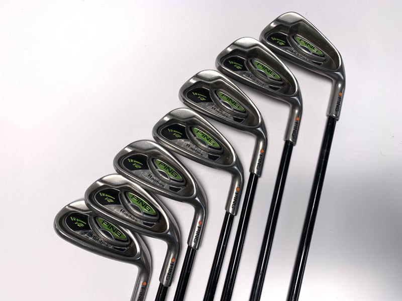 Ping Rapture V2 Iron Set 6-PW+GW+SW Orange Dot TFC 939 I Regular Steel Mens RH