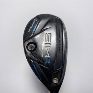 TaylorMade SIM2 Rescue 3 Hybrid 19.5*  HZRDUS Smoke RDX 6.5 90g Extra Stiff RH