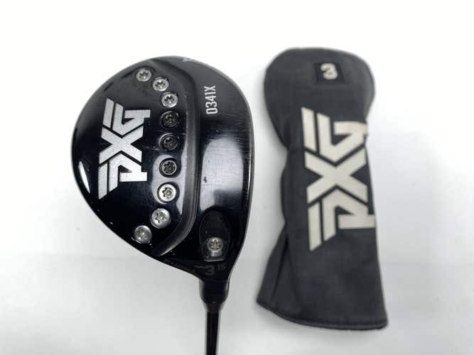 PXG 0341 X 3 Fairway Wood 15* Fujikura Speeder 652 Extra Stiff RH HC