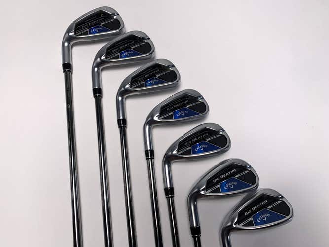 Callaway Big Bertha B21 Iron Set 5-PW+GW RCH 65 65g Regular Graphite Mens LH