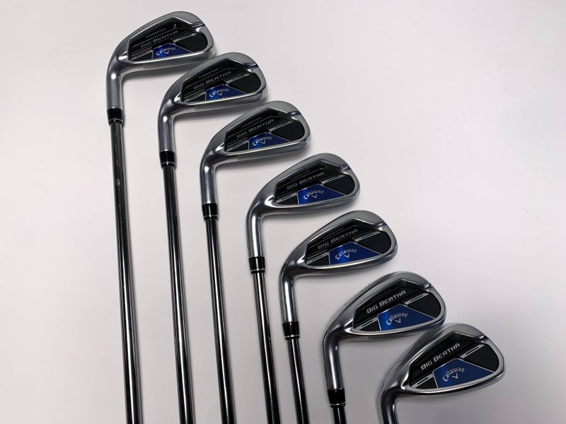 Callaway Big Bertha B21 Iron Set 5-PW+GW RCH 65 65g Regular Graphite Mens LH
