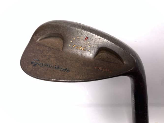 TaylorMade Rac Fe2 03 Wedge 56* 12 True Temper Dynamic Gold Wedge Steel Mens RH