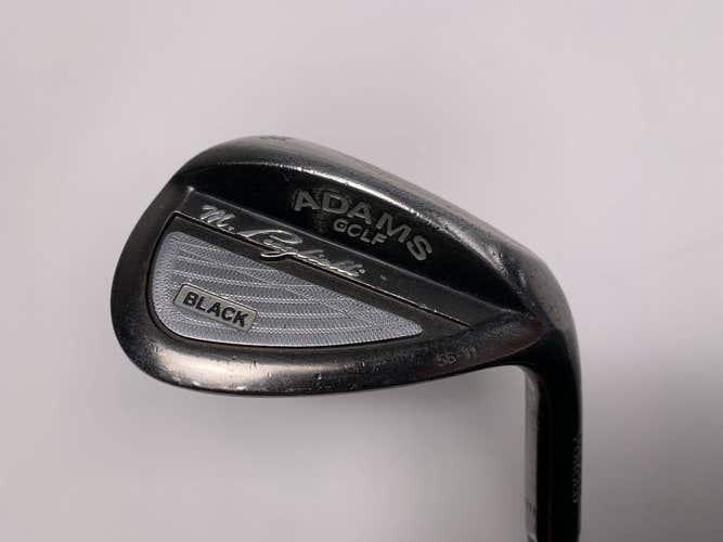 Adams Puglielli Black Wedge 56* 11 Bounce True Temper DG Spinner Wedge Steel RH