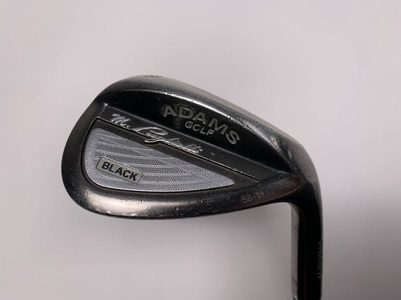 Adams Puglielli Black Wedge 56* 11 Bounce True Temper DG Spinner Wedge Steel RH