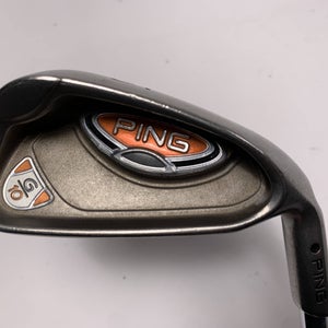 Ping G10 Single 6 Iron Black Dot AWT Regular Steel Mens RH Midsize Grip