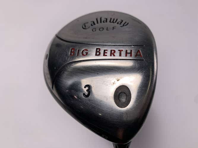 Callaway Big Bertha 2004 3 Fairway Wood 15* RCH 75w Senior Graphite Mens RH