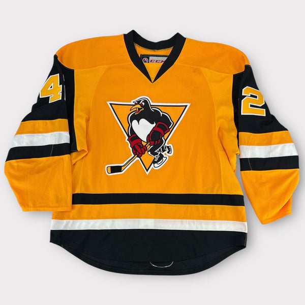 Pro Stock Game Used CCM Wilkes-Barre/Scranton Penguins Preseason Jersey Victor