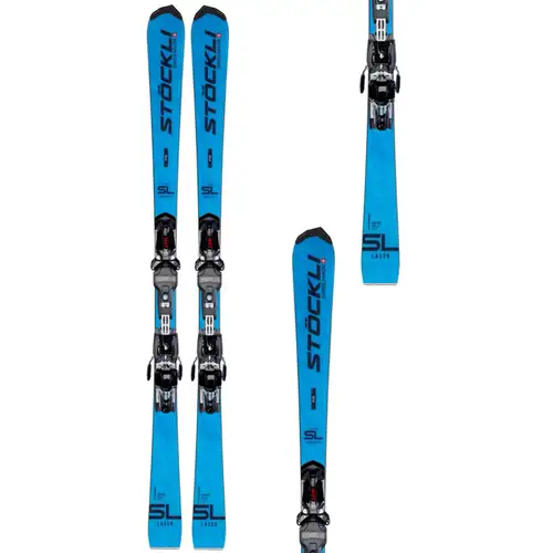 STOCKLI 2025 FIS SL w/ 2025 WRT 16 Bindings and WRT D40 WC Plate