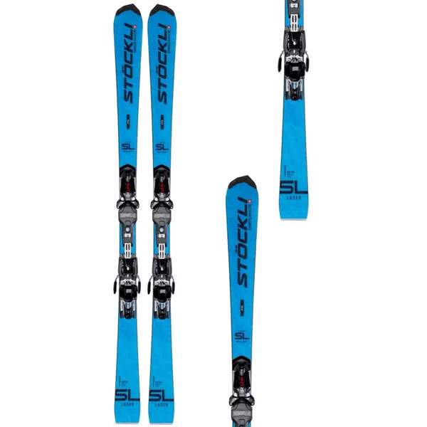 STOCKLI 2025 FIS SL w/ 2025 WRT 16 Bindings and WRT D40 WC Plate