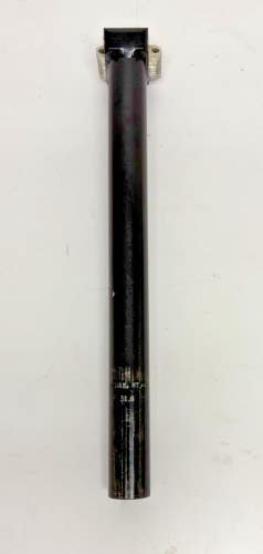 Vintage 1990s Control Tech USA 21.6mm x 250mm Black Aluminum Seatpost GREAT