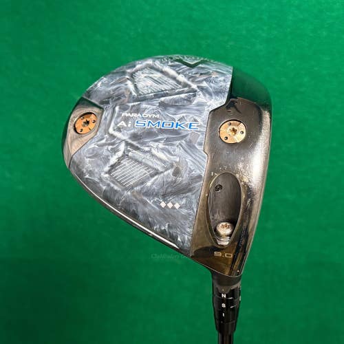 Callaway Paradym Ai Smoke Triple Diamond 9.0 Driver Kai'li White 60 Extra Stiff