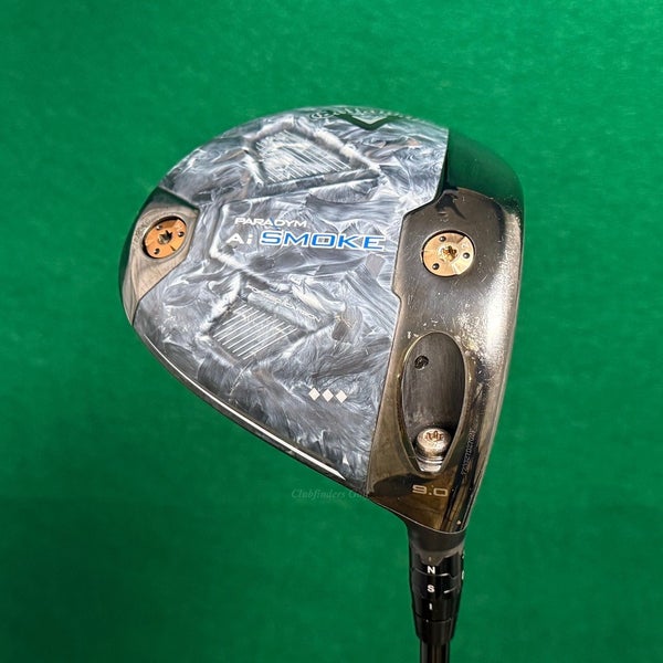 Callaway Paradym Ai Smoke Triple Diamond 9.0 Driver Kai'li White 60 Extra Stiff