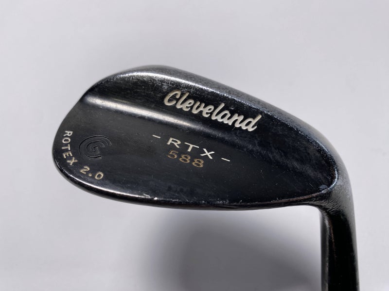 Cleveland 588 RTX 2.0 Black Satin Lob Wedge LW 60* True Temper DG Wedge Mens RH