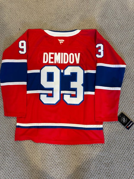 Ivan Demidov Montreal Canadiens home jersey size 50/medium
