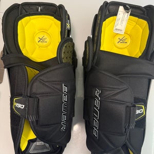 Senior Bauer Supreme S190 15" Shin Pads (Used)