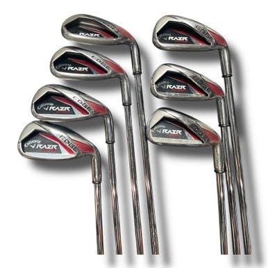 Used Callaway RAZER EDGE 5-S 1345 Mens Package Set RH Black 11 Piece 11375-S000364663
