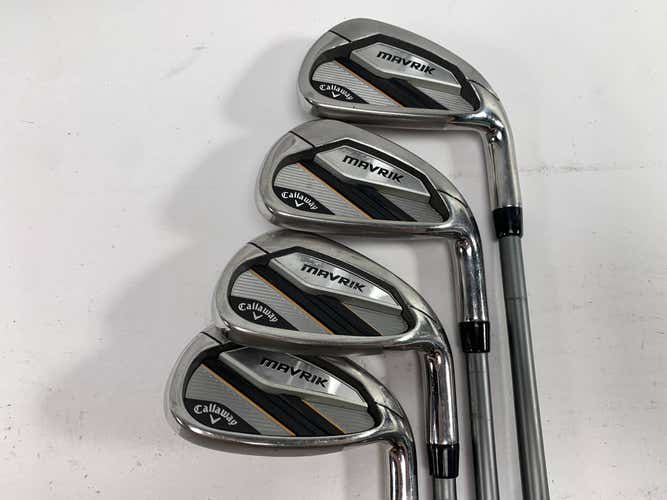 Callaway Mavrik Iron Set 6-PW Project X Catalyst 5.5 Regular Mens RH- -8i