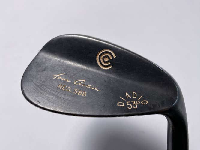Cleveland 588 Black Melonite Gap Wedge GW 53* True Temper DG Wedge Steel Mens RH
