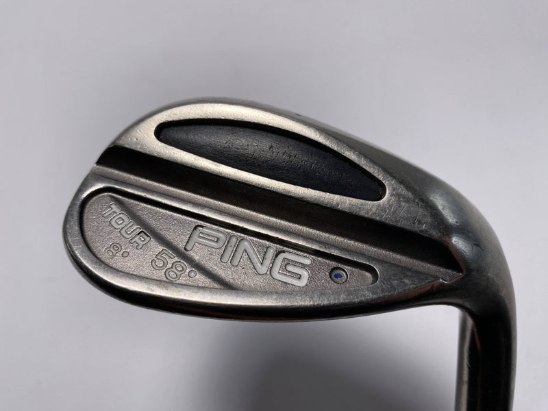 Ping Tour Lob Wedge LW 58* 8 Bounce Blue Dot 1* Up Wedge Steel Mens RH