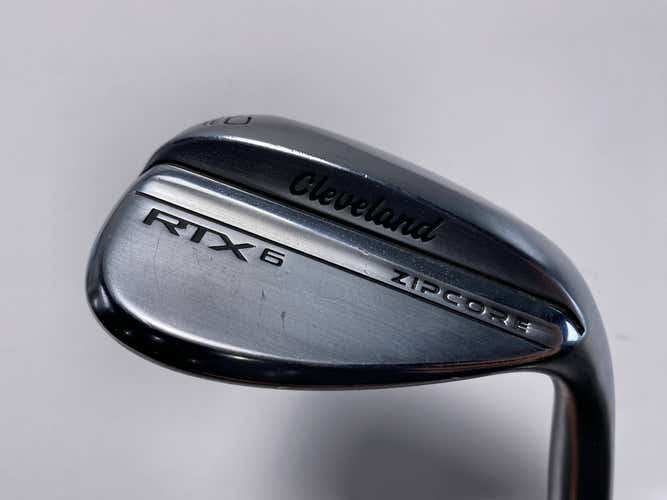 Cleveland RTX 6 ZipCore Tour Satin Lob Wedge LW 60* True Temper DG Mens RH