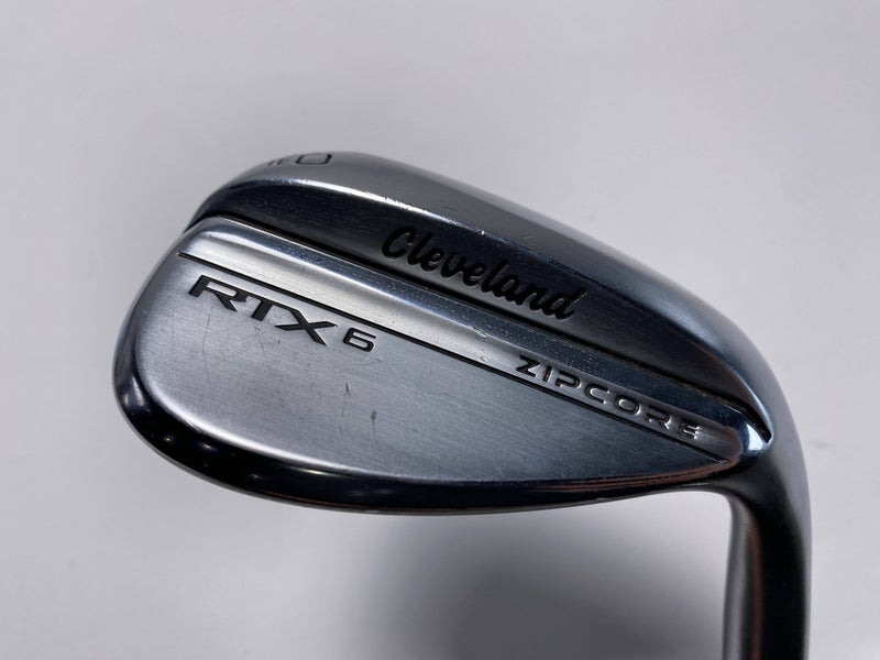 Cleveland RTX 6 ZipCore Tour Satin Lob Wedge LW 60* True Temper DG Mens RH