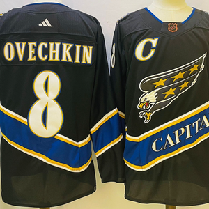 Washington Capitals Alternate Alex Ovechkin Jersey