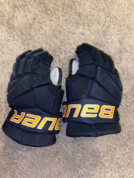 Bauer Vapor Pro Team Gloves 14" (Used) Black/gold