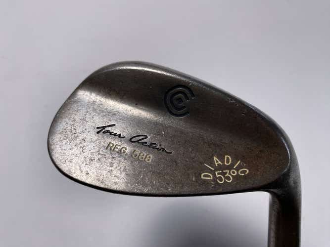 Cleveland 588 Gap Wedge Raw GW 53* Wedge Steel Mens RH