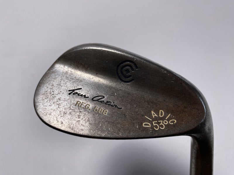 Cleveland 588 Gap Wedge Raw GW 53* Wedge Steel Mens RH