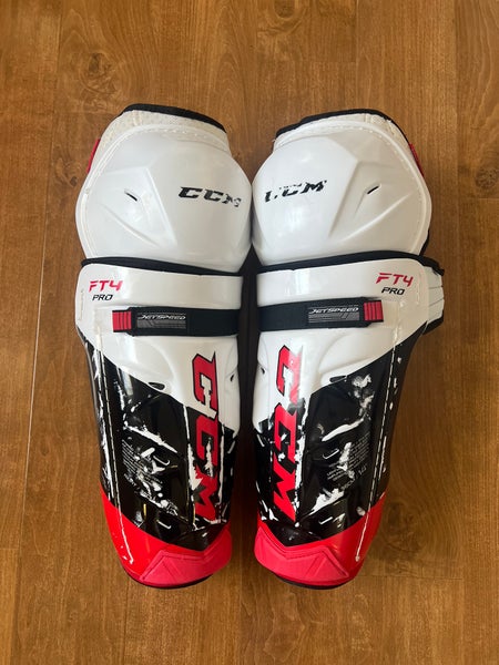 Senior CCM Jetspeed FT4 pro 14" Shin Pads