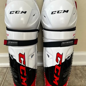 Used CCM Jetspeed FT4 Pro (12") Hockey Shin Pads