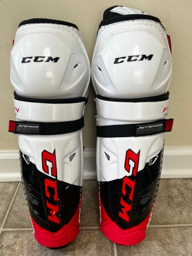 Used CCM Jetspeed FT4 Pro (12") Hockey Shin Pads