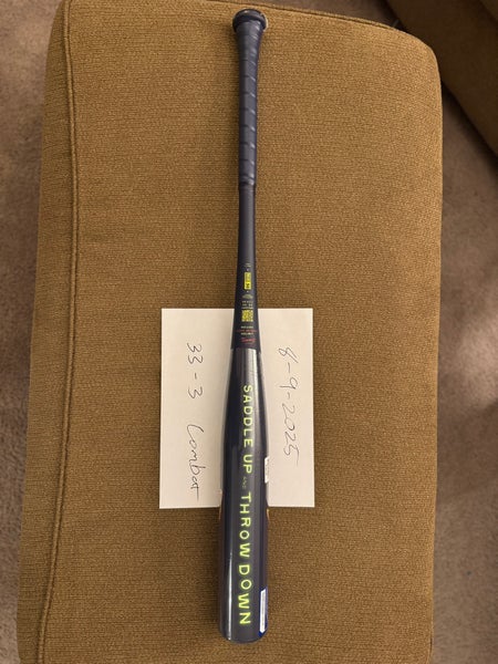 2025 Combat MFG Spec A1 Alloy BBCOR Certified Bat (-3) 30 oz 33" (New)