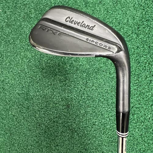 Cleveland RTX 6 ZipCore Black Satin Wedge Gap GW 50 Steel Wedge Flex RH 35.75in