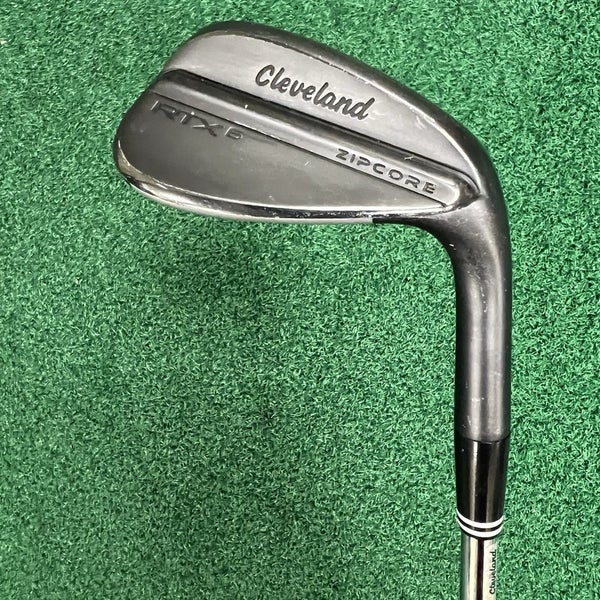 Cleveland RTX 6 ZipCore Black Satin Wedge Gap GW 50 Steel Wedge Flex RH 35.75in