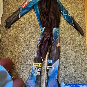 Men's custom size XL tall Spyder Ski Suit (Used) FIS Legal