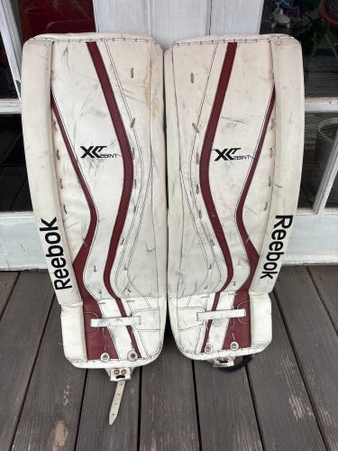 28" 2014 Reebok Premier XLT Goalie Leg Pads (Used)