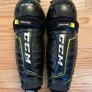 Intermediate CCM Tacks 9080 12" Shin Pads (Used)