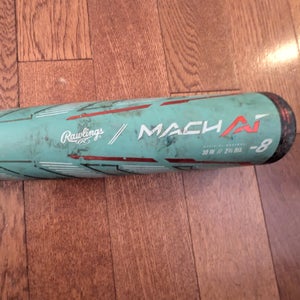 2024 Rawlings Mach AI Alloy USSSA Certified Bat (-8) 22 oz 30" (Used)